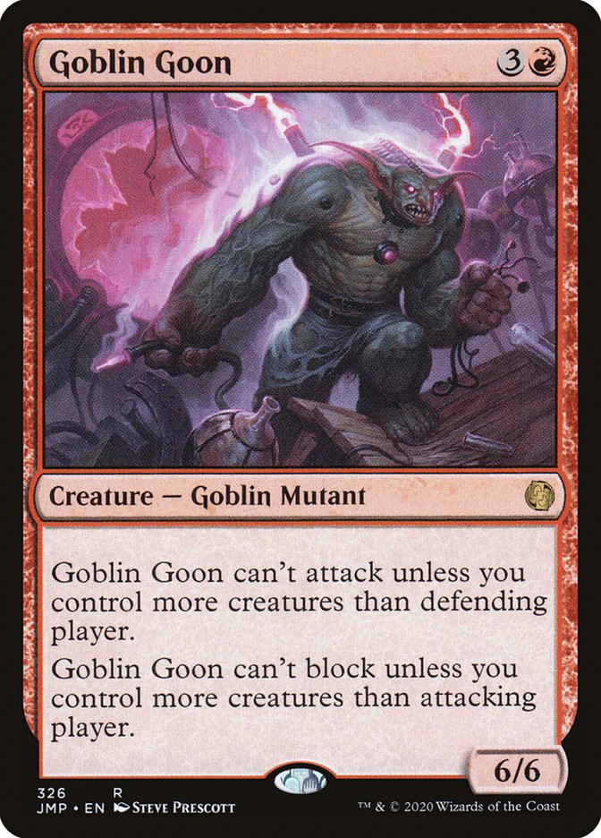 Goblin Goon [Jumpstart] Magic: The Gathering