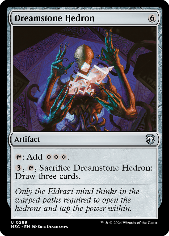 Dreamstone Hedron (Ripple Foil) [Modern Horizons 3 Commander] Magic: The Gathering