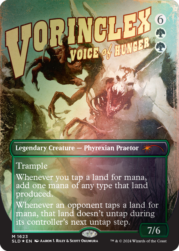 Vorinclex, Voice of Hunger (Rainbow Foil) [Secret Lair Drop Series] Magic: The Gathering