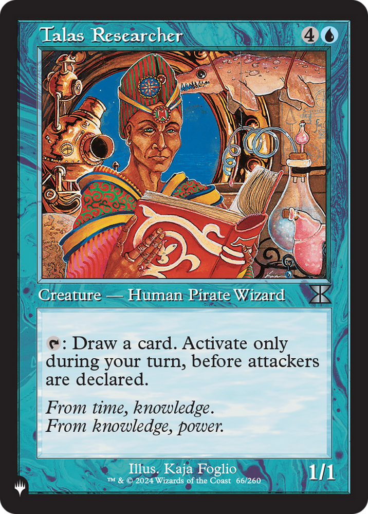Talas Researcher [The List] Magic: The Gathering