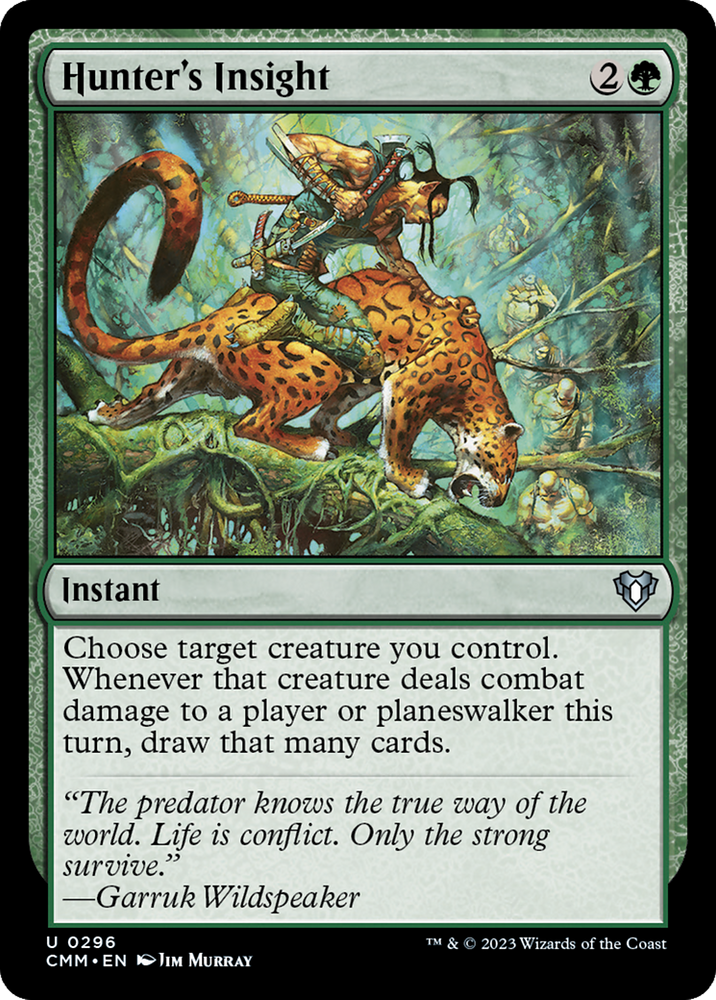 Hunter's Insight [Commander Masters] Magic: The Gathering