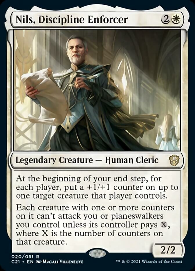 Nils, Discipline Enforcer [Commander 2021] Magic: The Gathering