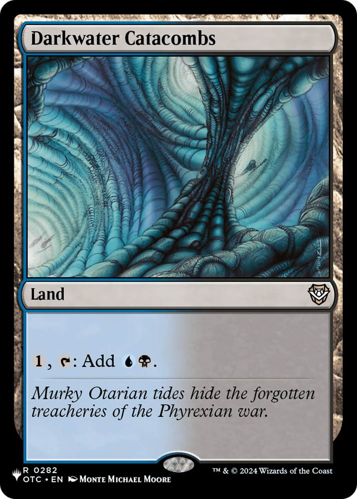 Darkwater Catacombs (OTC) [The List] Magic: The Gathering
