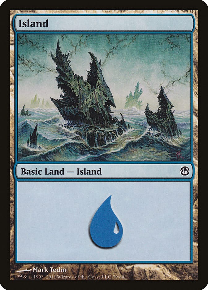 Island (79) [Duel Decks: Ajani vs. Nicol Bolas] Magic: The Gathering
