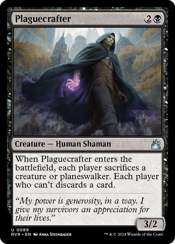 Plaguecrafter [Ravnica Remastered] Magic: The Gathering