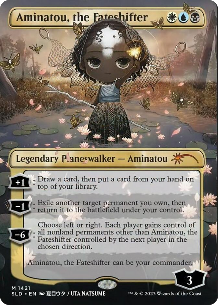 Aminatou, the Fateshifter [Secret Lair Drop Series] Magic: The Gathering