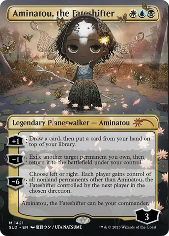 Aminatou, the Fateshifter [Secret Lair Drop Series] Magic: The Gathering