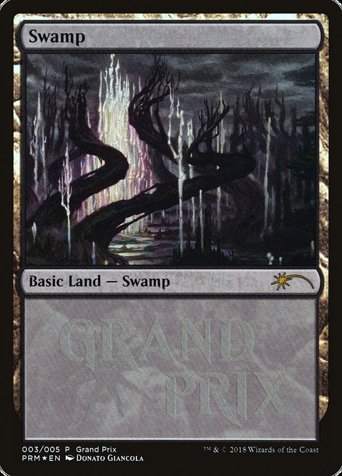 Swamp (2018c) [Grand Prix Promos] Magic: The Gathering