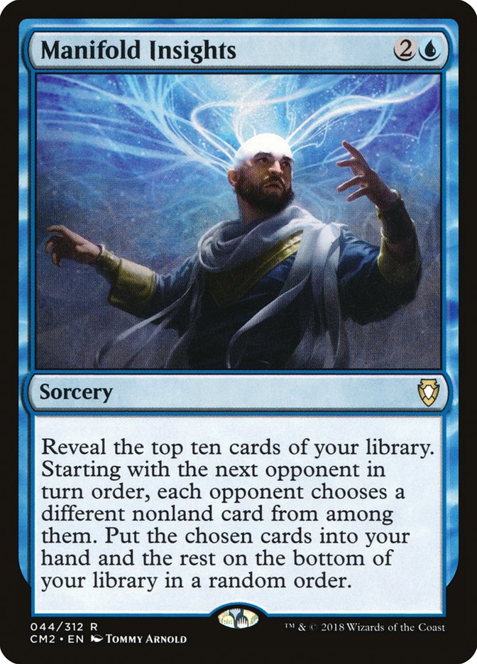 Manifold Insights [Commander Anthology Volume II] Magic: The Gathering