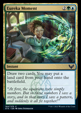 Eureka Moment [Strixhaven: School of Mages] Magic: The Gathering