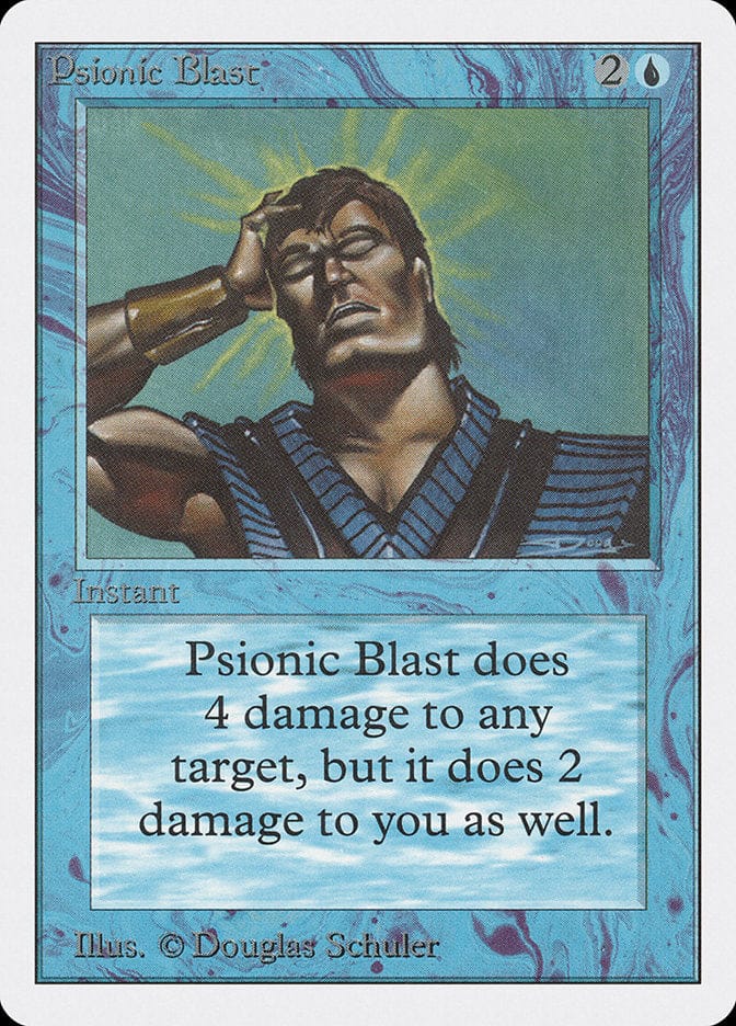 Psionic Blast [Unlimited Edition] Magic: The Gathering