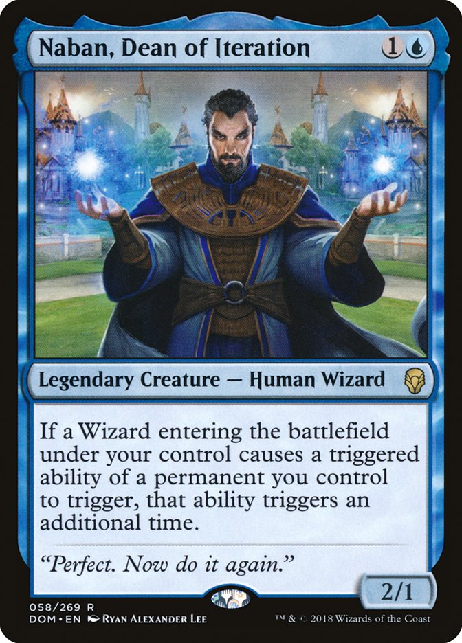Naban, Dean of Iteration [Dominaria] Magic: The Gathering