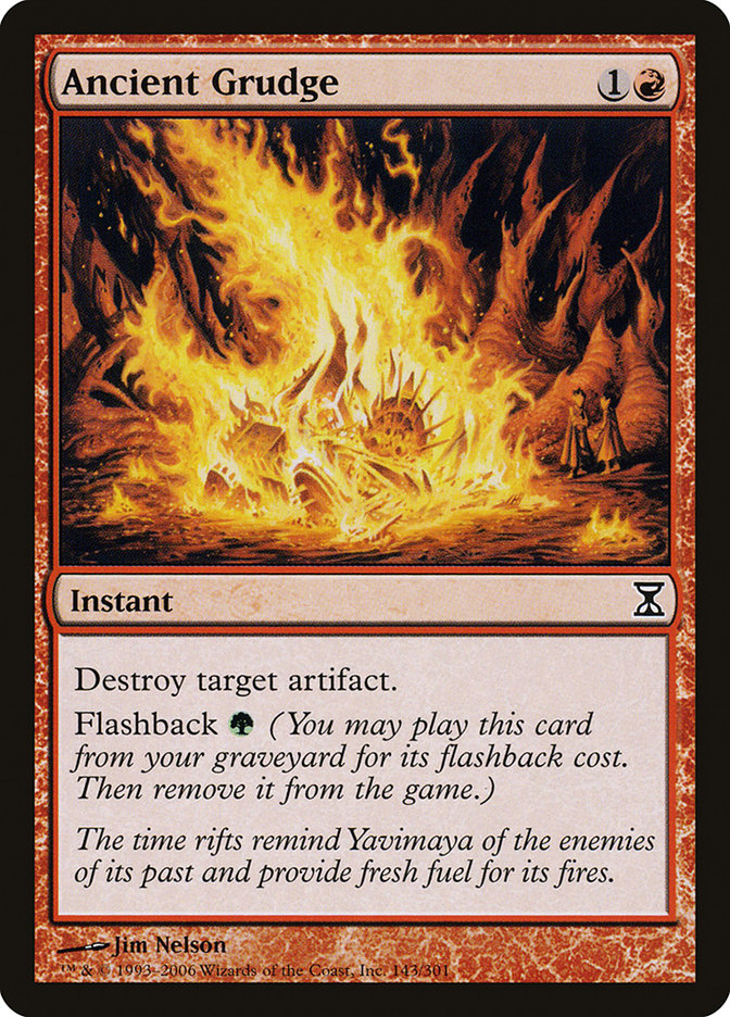 Ancient Grudge [Time Spiral] Magic: The Gathering