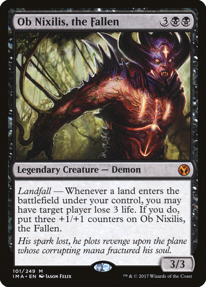 Ob Nixilis, the Fallen [Iconic Masters] Magic: The Gathering