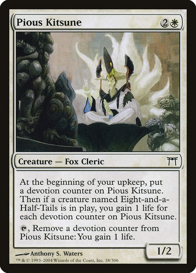 Pious Kitsune [Champions of Kamigawa] Magic: The Gathering