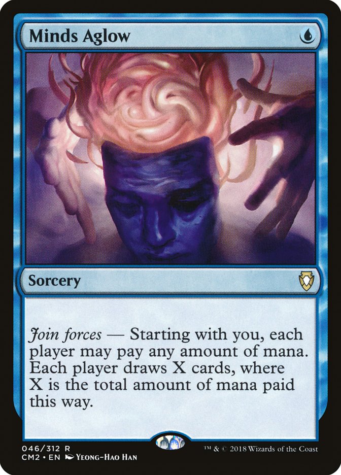 Minds Aglow [Commander Anthology Volume II] Magic: The Gathering
