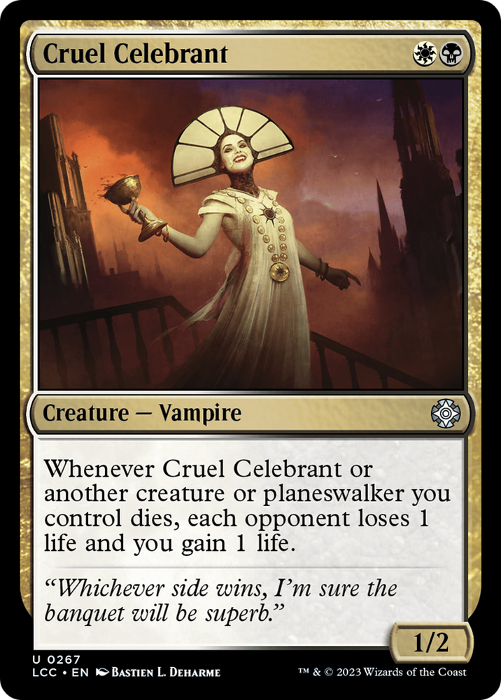 Cruel Celebrant [The Lost Caverns of Ixalan Commander] Magic: The Gathering