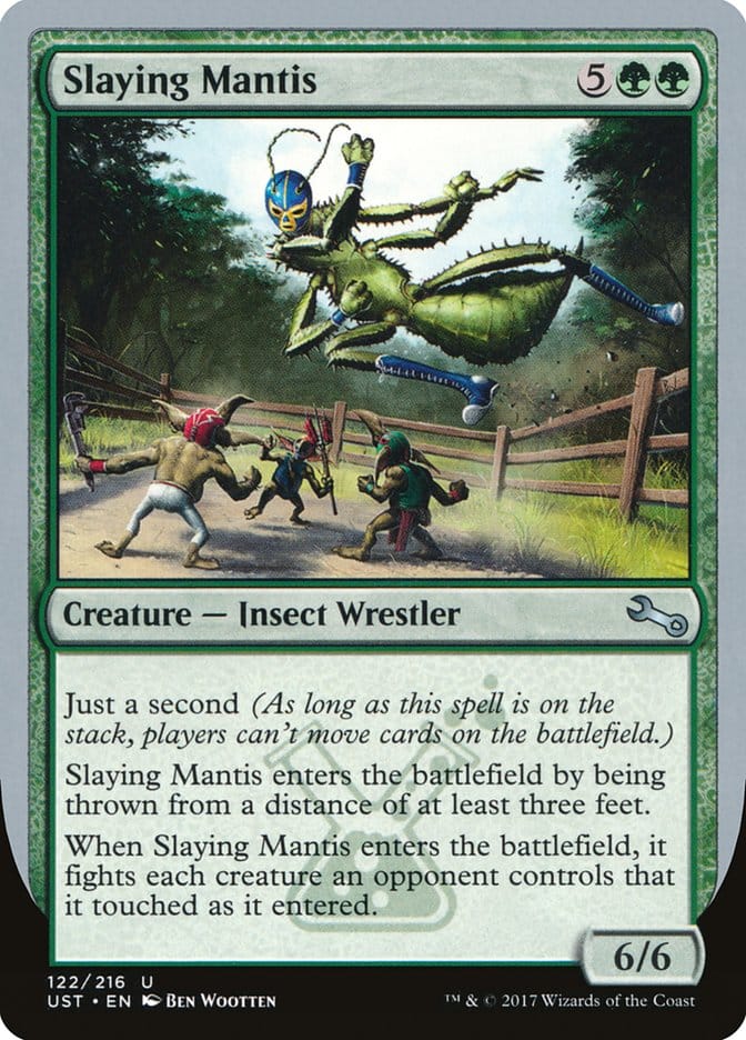 Slaying Mantis [Unstable] Magic: The Gathering