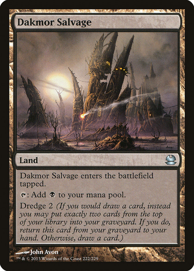 Dakmor Salvage [Modern Masters] Magic: The Gathering