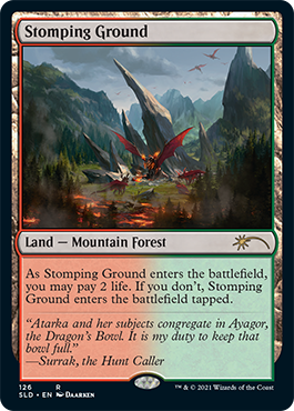Stomping Ground [Secret Lair Drop Series] Magic: The Gathering