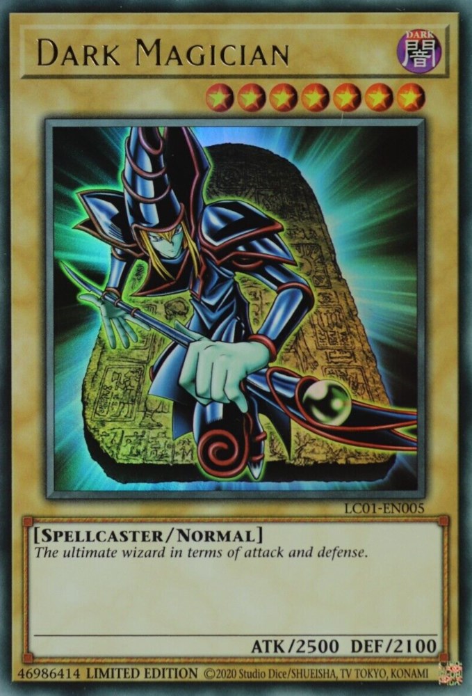 Dark Magician (25th Anniversary) [LC01-EN005] Ultra Rare - Yugioh Cards For Your TCG Needs!