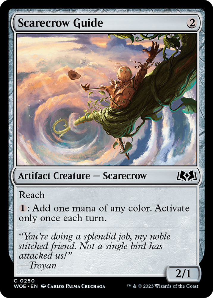 Scarecrow Guide [Wilds of Eldraine] Magic: The Gathering