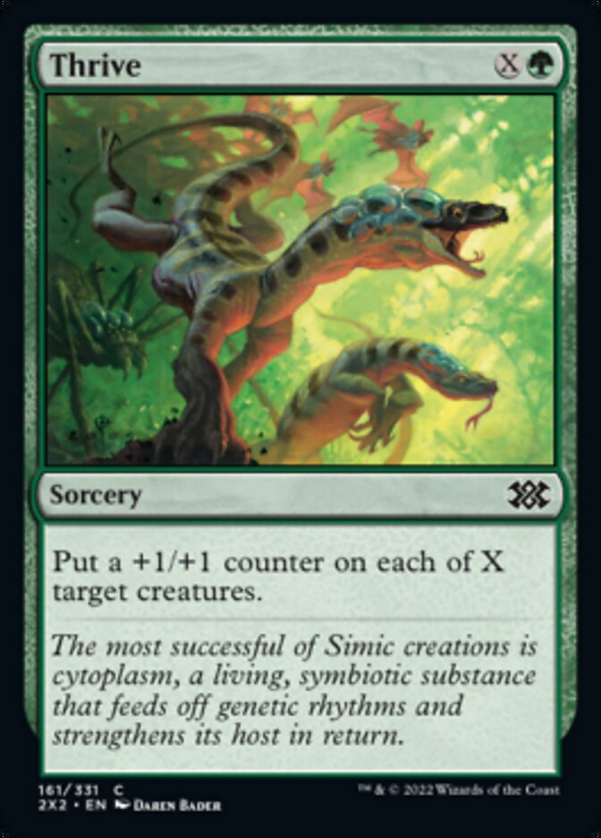 Thrive [Double Masters 2022] Magic: The Gathering