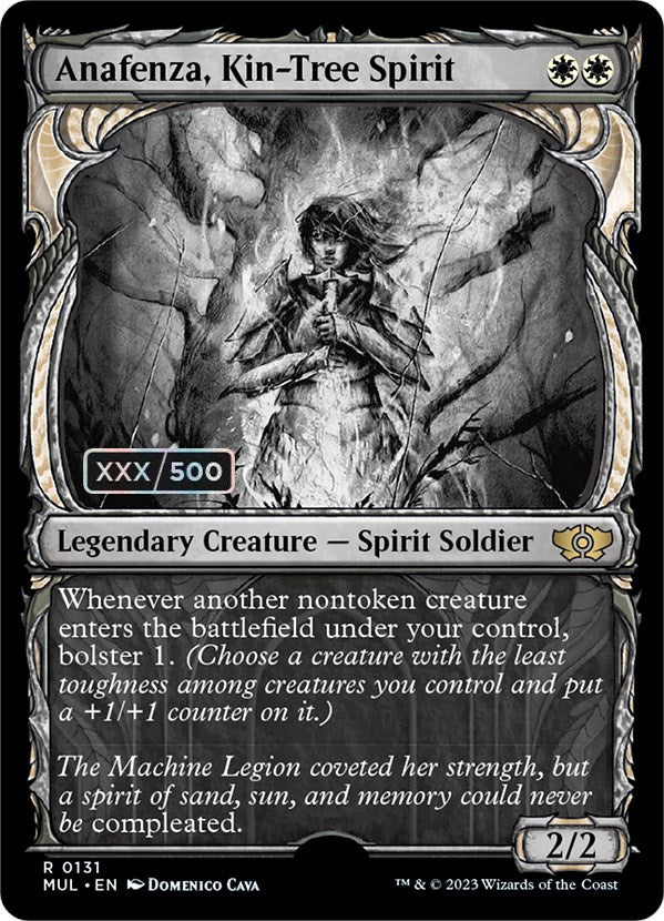 Anafenza, Kin-Tree Spirit (Serialized) [Multiverse Legends] Magic: The Gathering