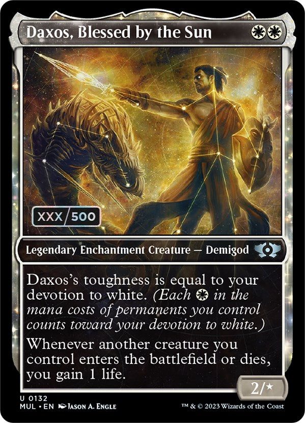 Daxos, Blessed by the Sun (Serialized) [Multiverse Legends] Magic: The Gathering