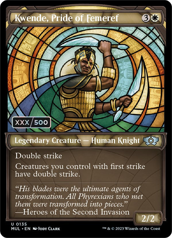 Kwende, Pride of Femeref (Serialized) [Multiverse Legends] Magic: The Gathering