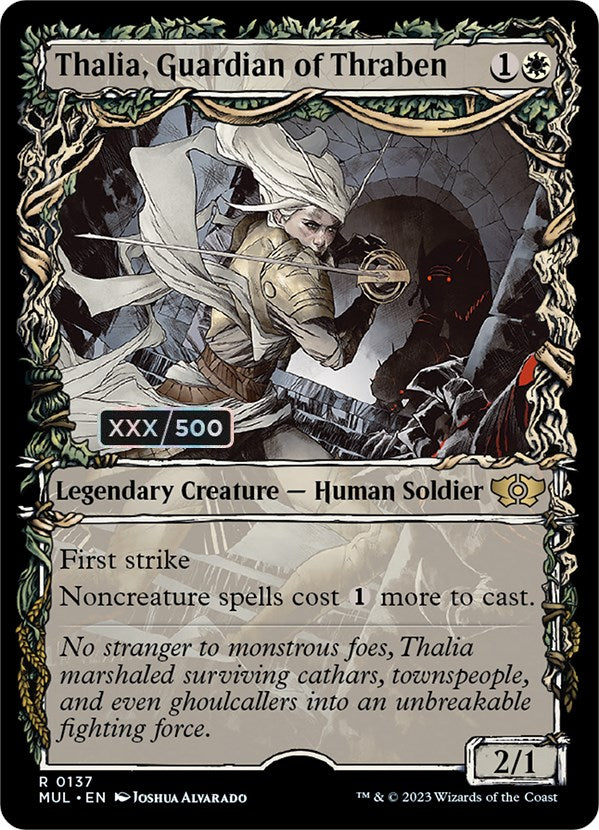 Thalia, Guardian of Thraben (Serialized) [Multiverse Legends] Magic: The Gathering