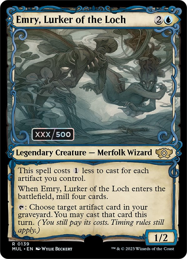 Emry, Lurker of the Loch (Serialized) [Multiverse Legends] Magic: The Gathering