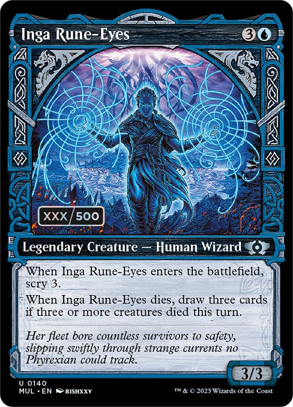 Inga Rune-Eyes (Serialized) [Multiverse Legends] Magic: The Gathering