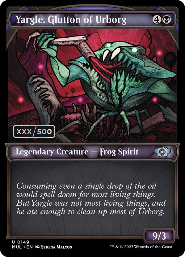 Yargle, Glutton of Urborg (Serialized) [Multiverse Legends] Magic: The Gathering