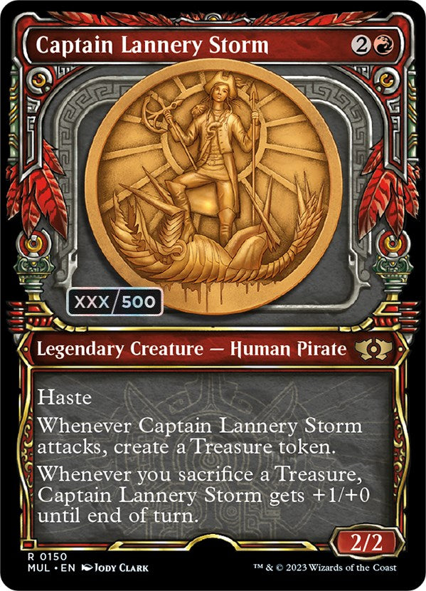 Captain Lannery Storm (Serialized) [Multiverse Legends] Magic: The Gathering