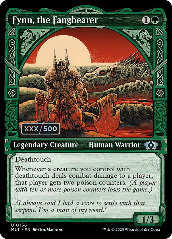 Fynn, the Fangbearer (Serialized) [Multiverse Legends] Magic: The Gathering