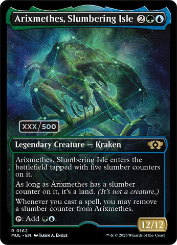 Arixmethes, Slumbering Isle (Serialized) [Multiverse Legends] Magic: The Gathering