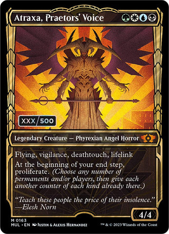 Atraxa, Praetors' Voice (Serialized) [Multiverse Legends] Magic: The Gathering
