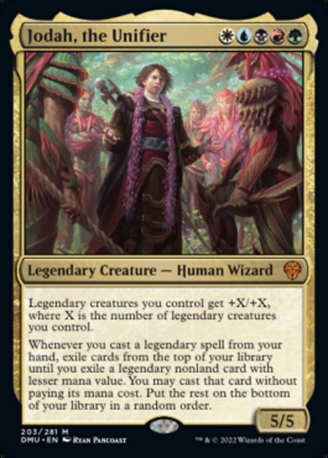 Jodah, the Unifier [Dominaria United] Magic: The Gathering