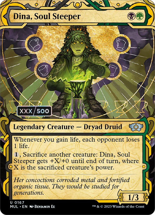 Dina, Soul Steeper (Serialized) [Multiverse Legends] Magic: The Gathering