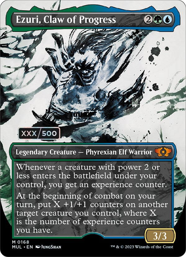 Ezuri, Claw of Progress (Serialized) [Multiverse Legends] Magic: The Gathering