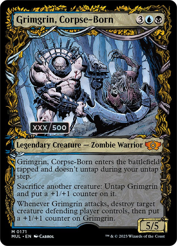 Grimgrin, Corpse-Born (Serialized) [Multiverse Legends] Magic: The Gathering