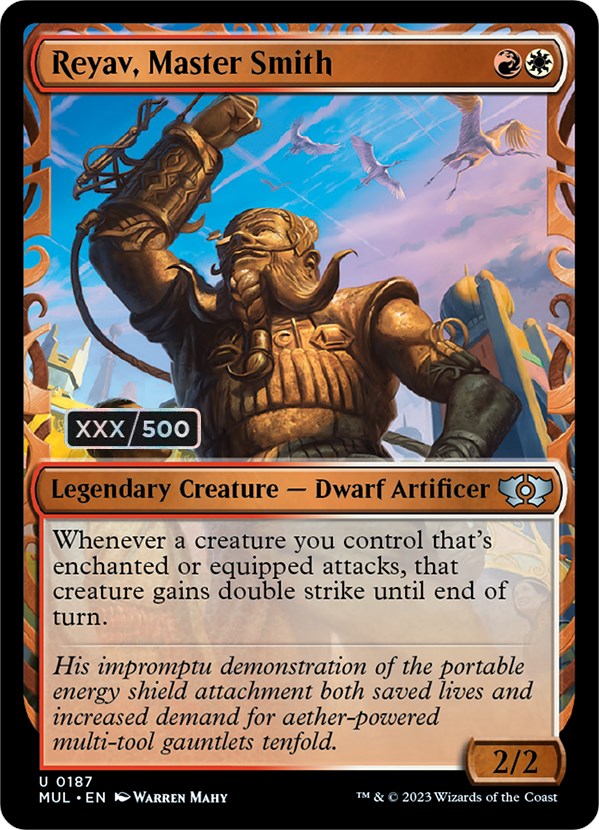 Reyav, Master Smith (Serialized) [Multiverse Legends] Magic: The Gathering