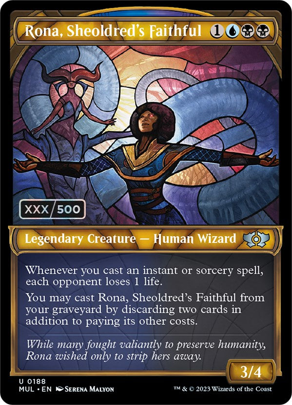 Rona, Sheoldred's Faithful (Serialized) [Multiverse Legends] Magic: The Gathering