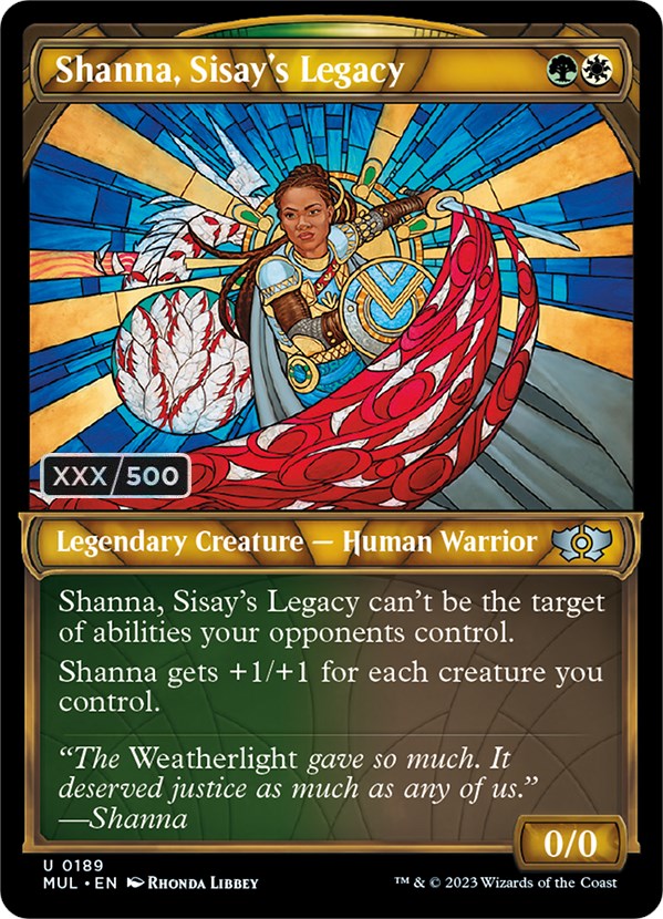Shanna, Sisay's Legacy (Serialized) [Multiverse Legends] Magic: The Gathering