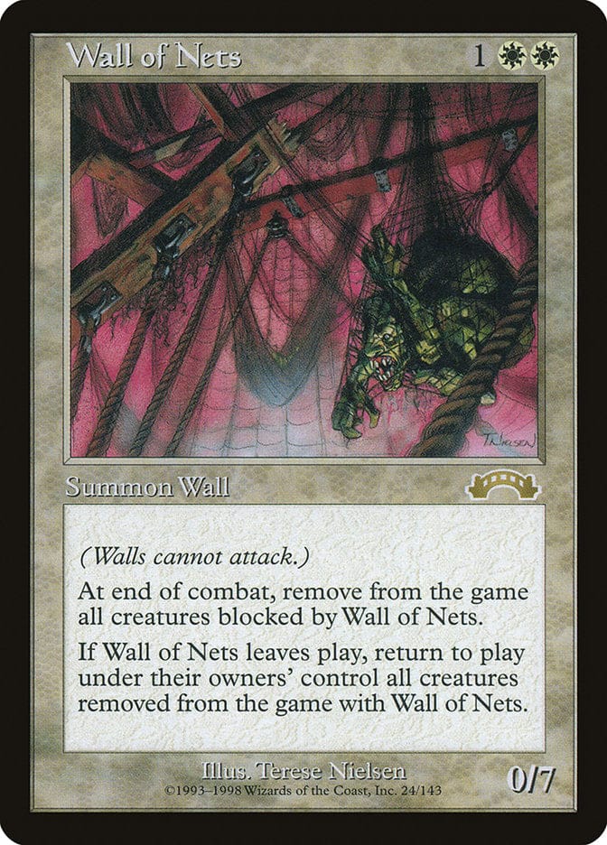 Wall of Nets [Exodus] Magic: The Gathering