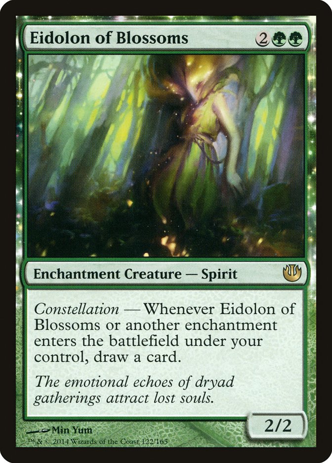 Eidolon of Blossoms [Journey into Nyx] Magic: The Gathering