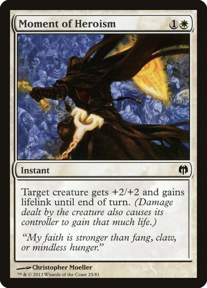 Moment of Heroism [Duel Decks: Heroes vs. Monsters] Magic: The Gathering