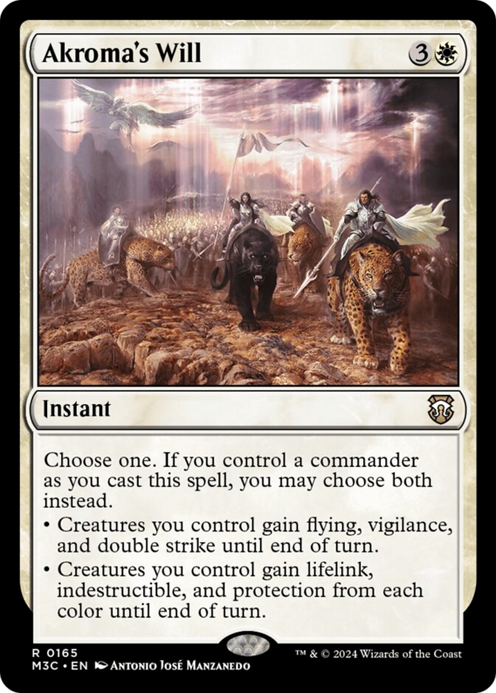 Akroma's Will [Modern Horizons 3 Commander] Magic: The Gathering