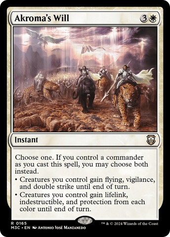 Akroma's Will [Modern Horizons 3 Commander] Magic: The Gathering